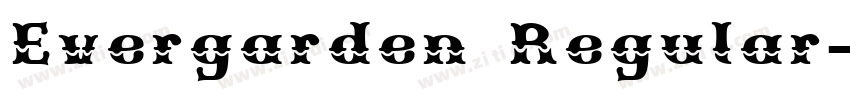 Evergarden Regular字体转换